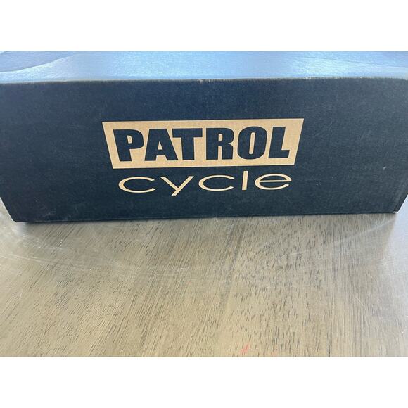 Black Bike Patrol Cycling Shoes Reflective Pliant Versatile Utility 10.5 or 44 - Picture 11 of 11